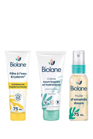 	Voedende Vochtinbrengende Crème, Multifunctionele Amandelolie en Eryderm Waterpasta