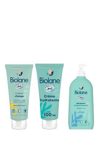 Biologische Luiercrème, Haar- en Bodywash en Hydraterende Crème - 100 en 500 ml
