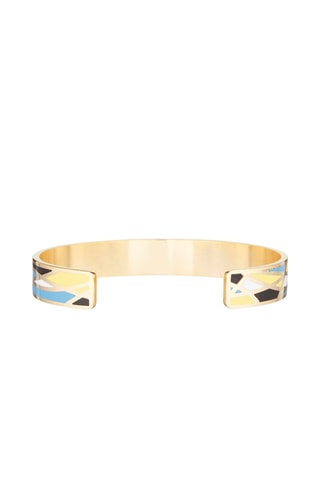 Pulseira rígida Neree Dourado e amarelo  