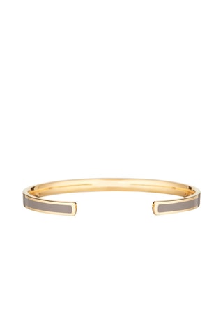 Pulseira rígida Hera Dourado e cinzento  