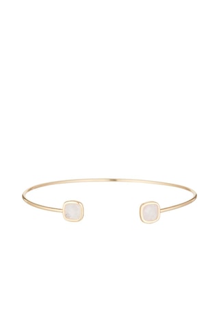 Pulseira rígida Rosy Quartzo