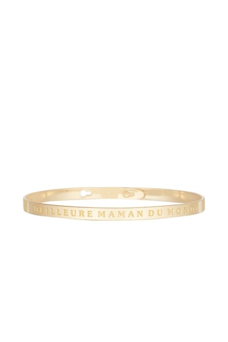 Pulseira Meilleure maman du monde Dourado