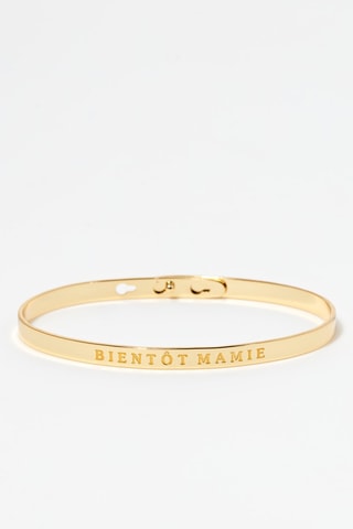 Pulseira Bientôt Mamie Dourado