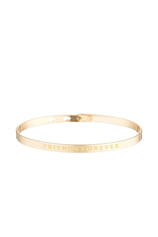 Pulseira rígida Friends forever Dourado