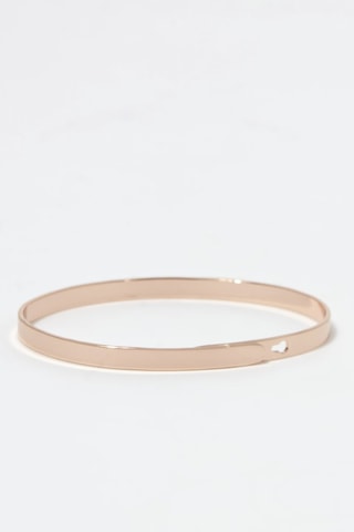Pulseira Tu es ma sœur, ma moitié Dourado-rosa