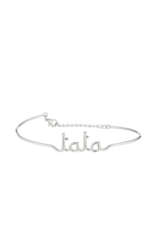 Pulseira Tata Prateado
