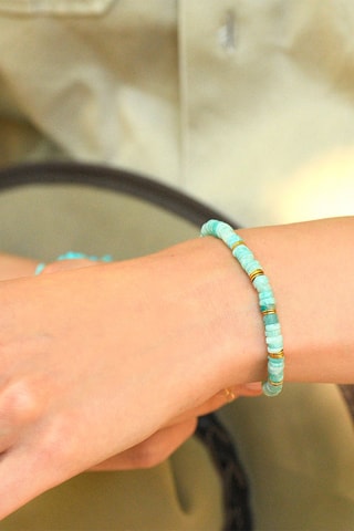 Pulseira Atlacoya 
Amazonites