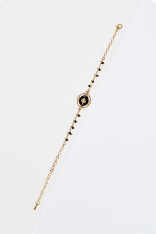 Pulseira Koh Lipe Dourado e preto