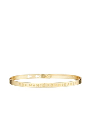 Pulseira Une Mamie formidable Dourado