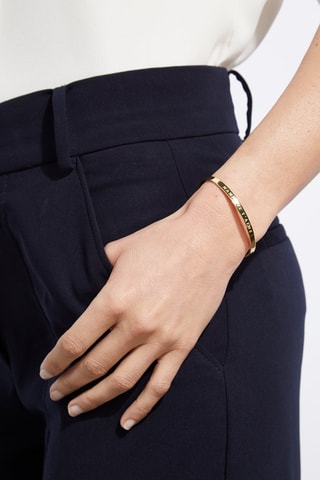 Pulseira Mamie je t'aime Dourado