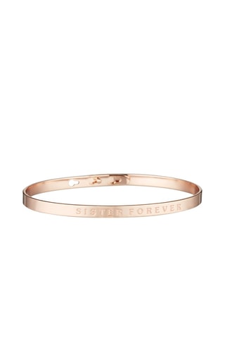 Pulseira Sister forever Dourado-rosa