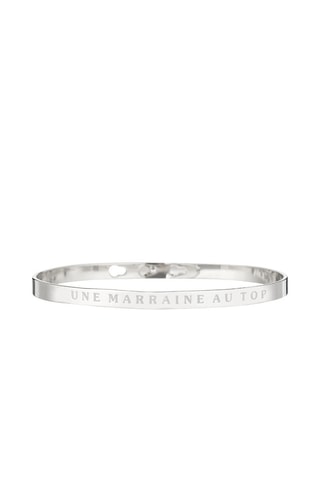 Pulseira Une marraine au top Prateado