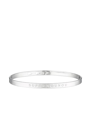 Pulseira Super nounou Prateado