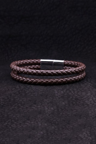 Pulseira Hooks Couro