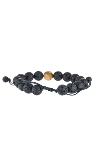 Pulseira Achahildis Pedras de lava
