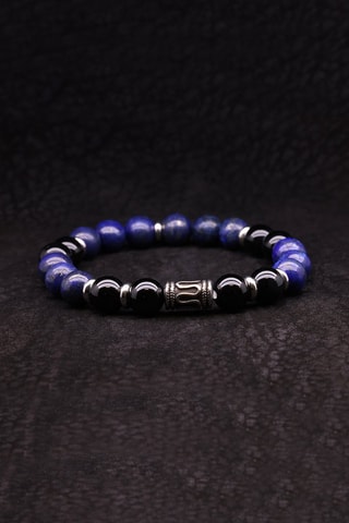 Pulseira Dark Ocean Lápis-lazúli