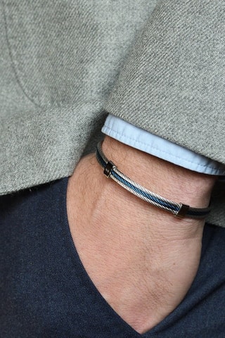 Pulseira Daiko Azul e prateado