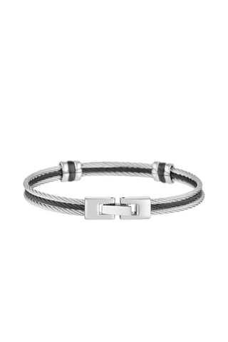 Pulseira Zerko Caqui e prateado
