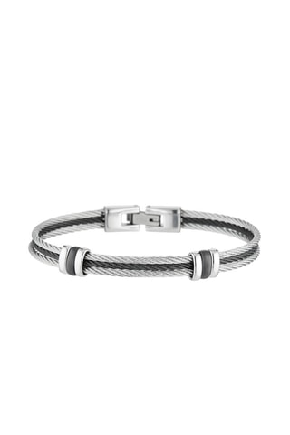 Pulseira Zerko Caqui e prateado