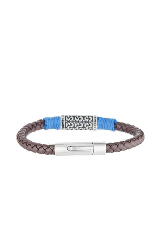 Pulseira Blue Rope Couro