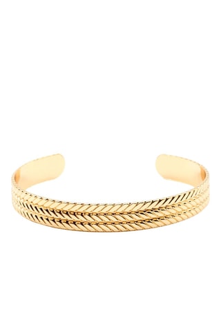 Pulseira rígida Dourado
