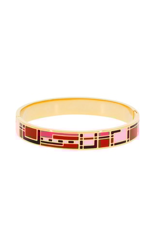 Pulseira Makhai Rosa e dourado  