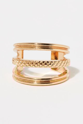 Anel Caravelle Dourado