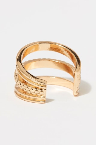 Anel Caravelle Dourado