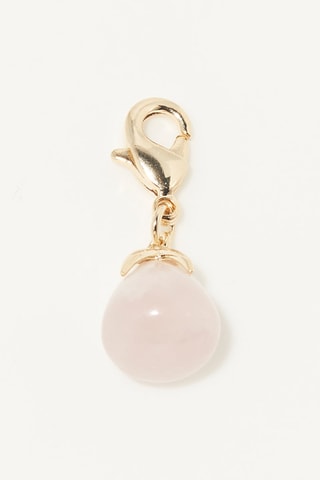 Pendente Agatha Quartzo rosa