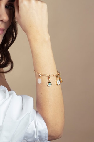 Pendente Nesto Dourado e preto