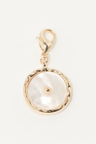 Pendente Nesto Dourado e branco