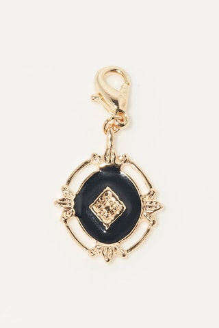 Pendente Aristée Preto e dourado