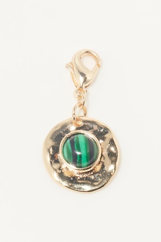 Pendente Uranie Malaquita verde