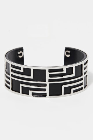 Pulseira aberta Aello Preto    