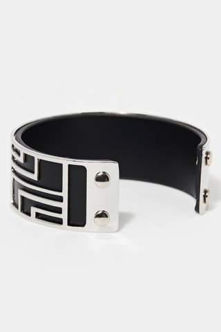 Pulseira aberta Aello Preto    