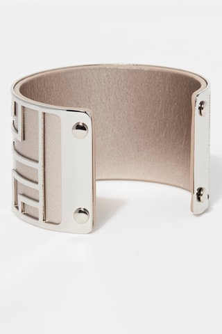 Pulseira aberta Hedone Cinzento    