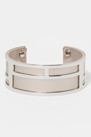Pulseira aberta Nemesis Cinzento    