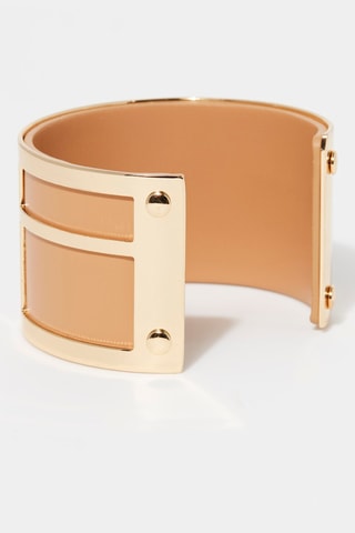 Pulseira aberta Ceos Bege    