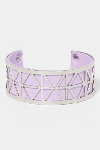 Pulseira aberta Calista Violeta    