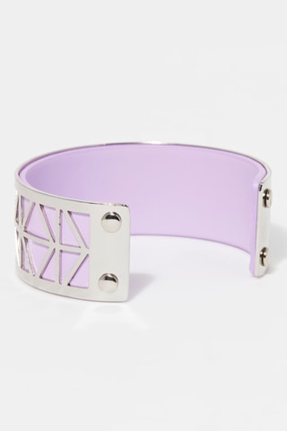 Pulseira aberta Calista Violeta    