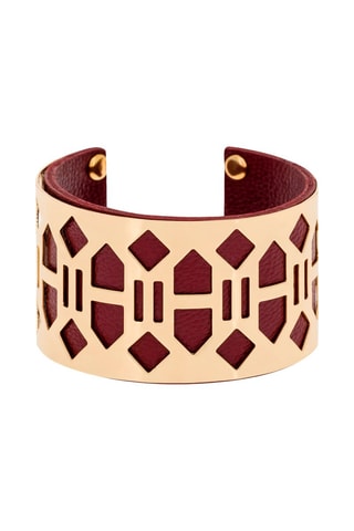 Pulseira aberta Acheron  Bordô   