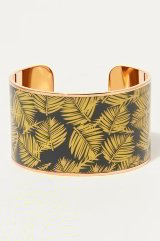 Pulseira aberta Auxo Dourado-rosa e amarelo 