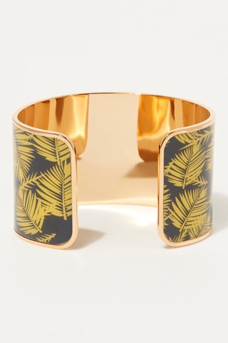Pulseira aberta Auxo Dourado-rosa e amarelo 