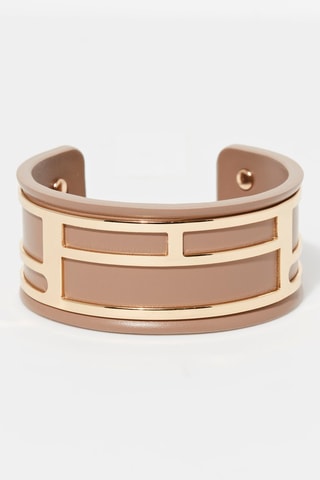 Pulseira aberta Nemesis Cinzento    