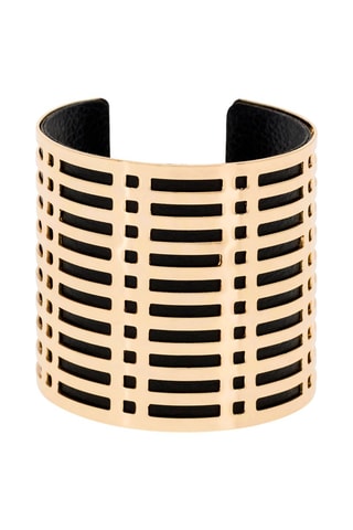 Pulseira aberta Chryson Preto    