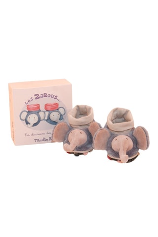 Chaussons éléphant Les Zazous  - Dès la naissance