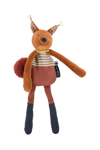 Doudou hochet écureuil Pomme des bois - Dès la naissance