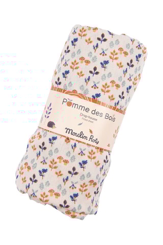 Drap-housse Pomme des bois - Beige - Dès la naissance - 70 x 140 cm