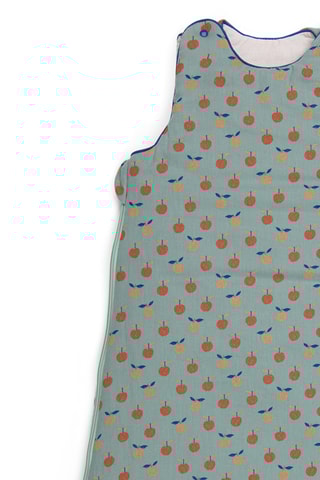 Gigoteuse Pommes des bois - Vert d’eau - 90 cm - TOG 3,8