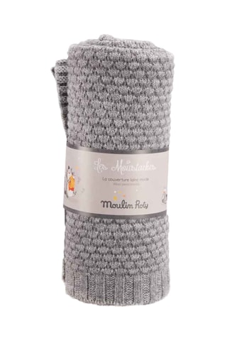 Couverture Les Moustaches - Gris foncé - Dès la naissance